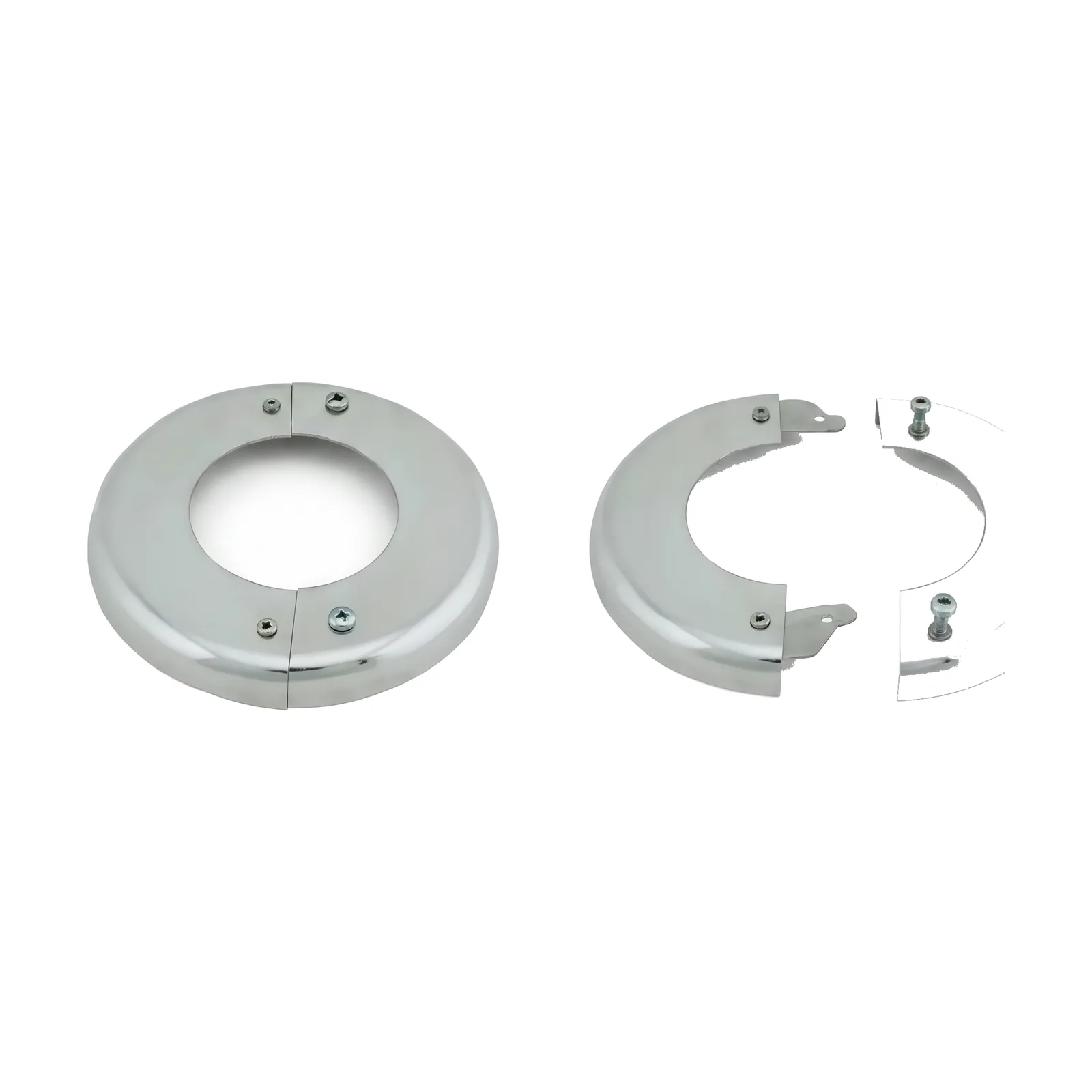 Placa partida de piso y techo de aluminio / acero inoxidable