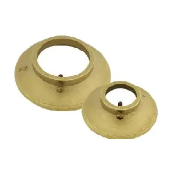 Placa de pared partida de bronce fundido